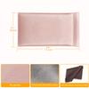 FINTIE Soft Eyeglasses Case with Cleaning Cloth, Portable Squeeze Top Vegan Leather Glasses Pouch, Sunglasses Eyewear Bag, Rose Gold view 2