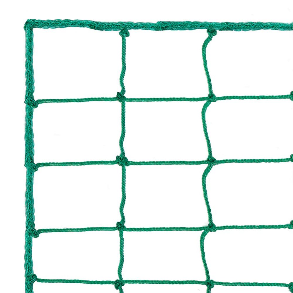Aoneky Soccer Backstop Net 10x60 ft - Heavy Duty Practice Barrier & Containment Net for Training, High Impact Hitting Netting, 10-15 x 10-60 Ft Sizes for Football/Soccer