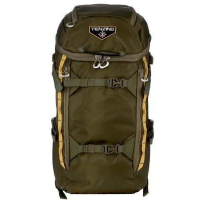 TENZING 1500 Whitetail Day Pack, Olive Green Ultra-Durable Hunting Backpack with 4 Compartments & 10 Organizational Pockets Camo Backpack for Hunting Gear and Equipment