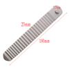 UP100 One Pair White Snowboard Binding Parts Ankle/Toe Ladder Straps for Ratchet Buckle Snowboard Boots (Length 180mm no Hole) view 3
