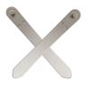 UP100 One Pair White Snowboard Binding Parts Ankle/Toe Ladder Straps for Ratchet Buckle Snowboard Boots (Length 180mm no Hole) view 4