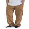 AIRNINE Men's Fleece Cargo Sweatpants Heavyweight S-6XL (Wheat, X-Large) view 1