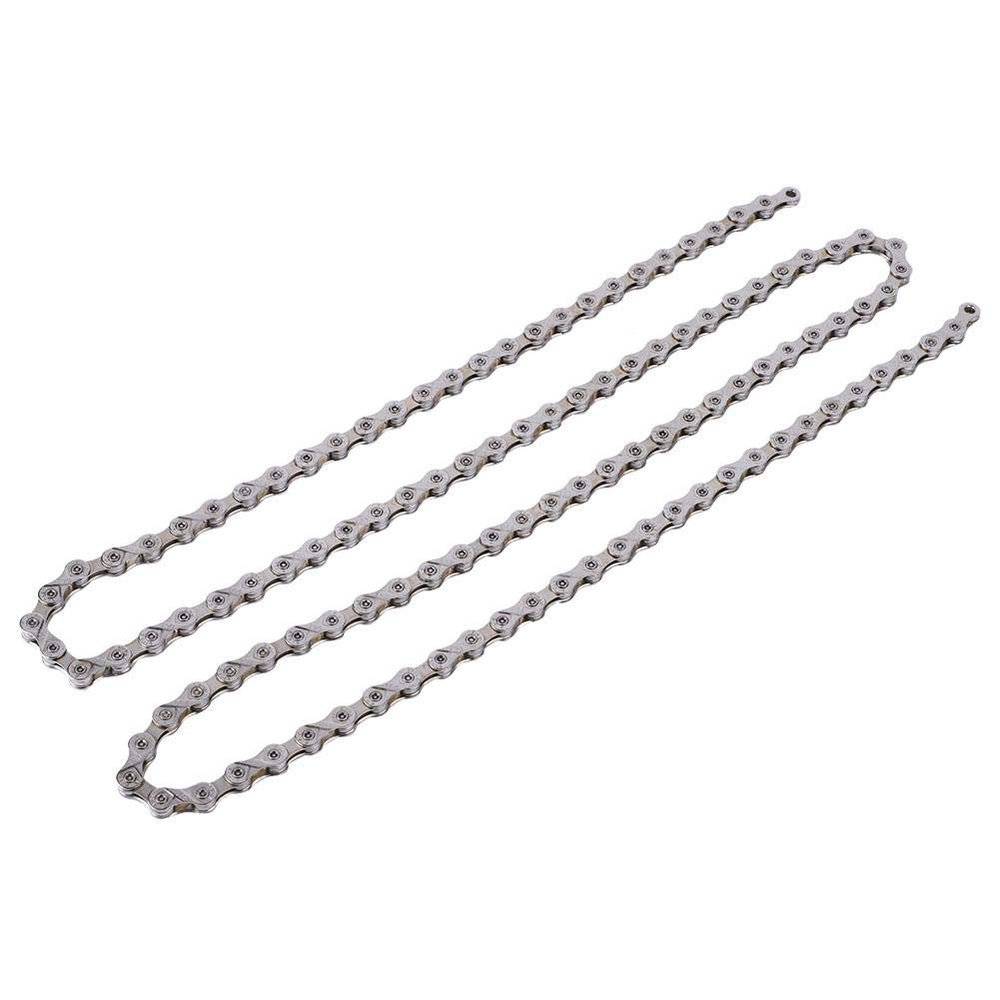 Alomejor Chain High Strength F90 8 9 Speed Chargeable Chain for 21 24 27 Speed Road Mountain (27 Speed)