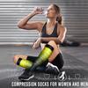 6 Pack Copper Compression Socks for Women and Men Circulation-Best Support for Medical,Running,Nursing,Athletic view 3