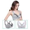Women Seamless Nursing Bra, Soft Cotton Sleeping Maternity Breastfeeding Bra Pregnant Women Underwear(L Gray) view 2