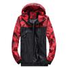 Muzboo Men's Hooded Windbreaker Lightweight Windproof Quick-Drying Zipper Camouflage Windbreaker view 1