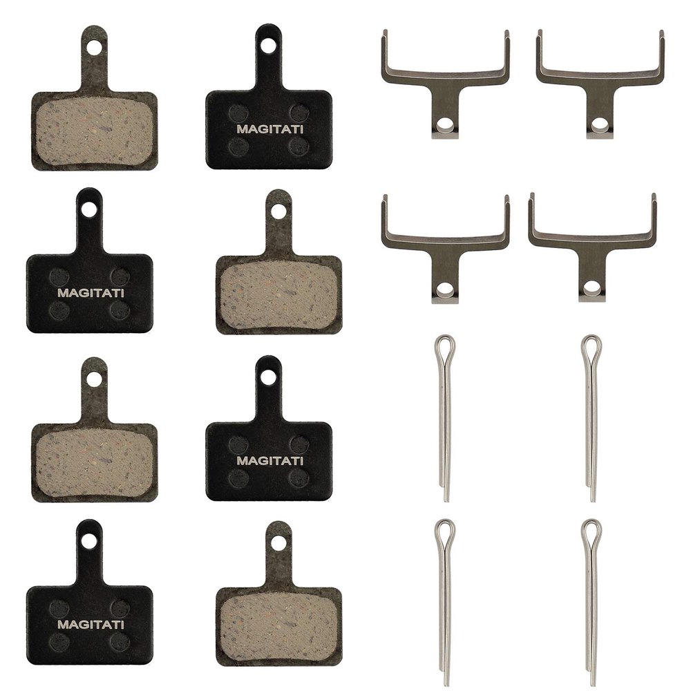 4 Pairs Resin Bike Bicycle Disc Brake Pads for TRP Tektro Shimano Deore Br-M575 M525 M515 T615 T675 M505 M495 M486 M485 M475 M465 M447 M446 M445 M416 M415 M395 M375 M315 M355 C601 C501 