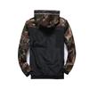Muzboo Men's Hooded Windbreaker Lightweight Windproof Quick-Drying Zipper Camouflage Windbreaker view 2