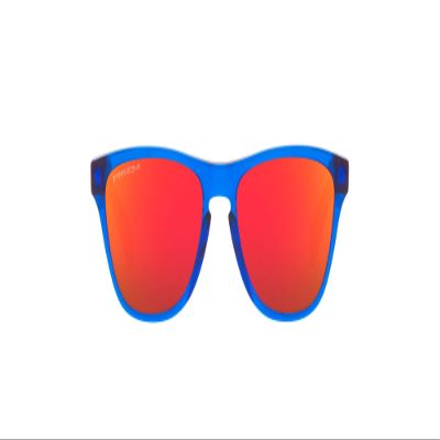 Oakley Unisex Kids Oj9009 Frogskins Xxs Sunglasses, Crystal Blue/Prizm Ruby, 48 Mm US
