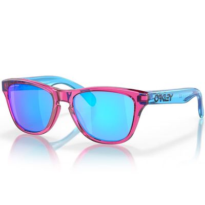 Oakley Unisex Kids Oj9009 Frogskins Xxs Sunglasses, Acid Pink/Prizm Sapphire, 48 Mm US