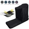 Treadmill Cover for Non-Folding Home Running Machines with Zipper & Drawstring, Black (65x30x55 inch) view 3