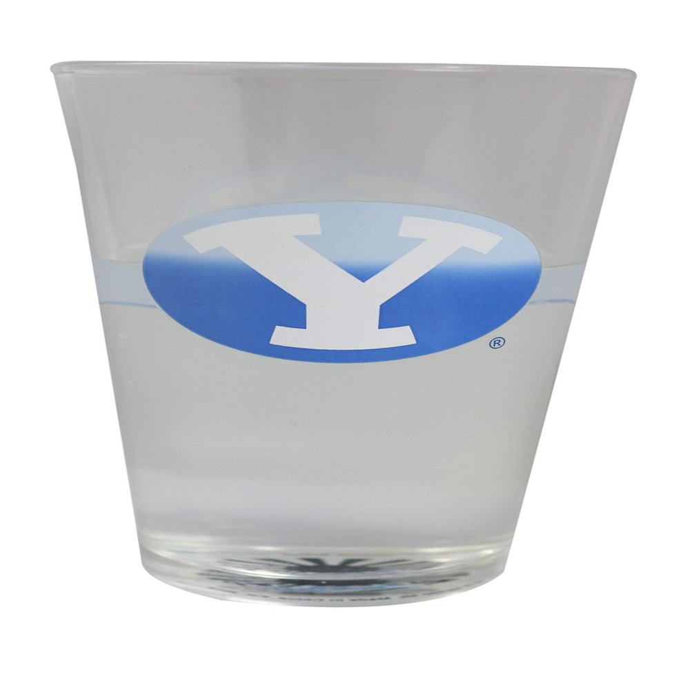 Sunkiss Unlimited Color Changing! NCAA ThermoC Logo Pint Glass (BYU Cougars)
