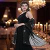 BANETTETA Black Shawls and Wraps for Evening Dresses Wrap Cover Up Formal Shawl Wraps for Women (Black) view 4