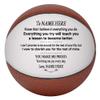 Personalized Custom Basketball - Dad to Son - Mom to Son - Grandpa to Grandson - Grandma to Grandson (Full Regulation Basketball, Personalized) view 2