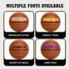 Customized TF250 Indoor Outdoor Basketball - Personalized with Your Name or Text - Ideal Basketball Gift for Son, Daughter, Boy or Girl, Player or Coach view 2