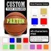 Customized TF250 Indoor Outdoor Basketball - Personalized with Your Name or Text - Ideal Basketball Gift for Son, Daughter, Boy or Girl, Player or Coach view 3
