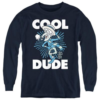 Trevco The Year Without A Santa Claus Cool Dude Youth Long Sleeve T Shirt, Small Navy