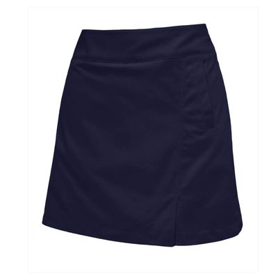 Monterey Club Women's 18 inches Team Woven Golf Skort #2944 (Navy, Size:12)
