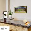 Iowa Hawkeyes Football "Run Out" - 42x15.5-inch Single Mat, Select Framed Picture by Blakeway Panoramas view 4