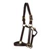 Huntley Equestrian Premium Leather Halter with Snap (Full, Fancy Stitched Padded) view 1