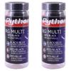 Python 3 Ball Can RG Multi Colored Racquetballs (Endorsed by Racquetball Legend Ruben Gonzalez!) (2-Cans/Packs, 6-Balls) (Black/Red) view 1