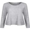 SofiePJ Women's Soft Cashmere-Like Knit Pull Over Pajama Sleepwear Gift Set Lounge Wear Grey Black L view 2