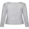 SofiePJ Women's Soft Cashmere-Like Knit Pull Over Pajama Sleepwear Gift Set Lounge Wear Grey Black L view 4