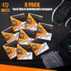 Mute Premium Athletic Gym Chalk Blocks 2 oz. 8 Pack Box | 1 Pound | Magnesium Carbonate | Weightlifting, Gymnastics, Rock Climbing, Olympic Lifting view 3