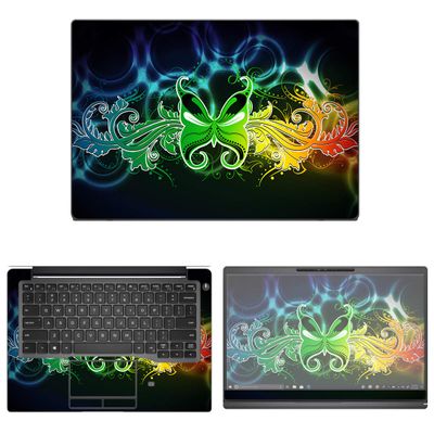 Decalrus - Protective Decal Rainbow Skin Sticker for Dell Latitude 7300 (13.3" Screen) case Cover wrap DELatitude13_7300-164