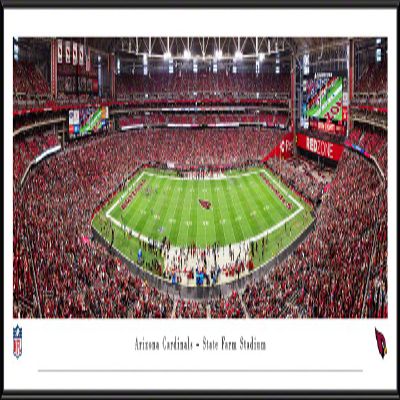 Arizona Cardinals - 40.25x13.75-inch Standard Framed NFL Picture by Blakeway Panoramas