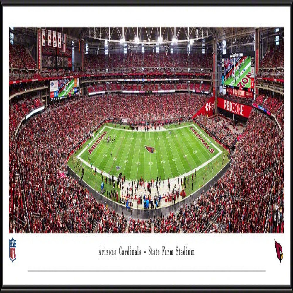 Arizona Cardinals - 40.25x13.75-inch Standard Framed NFL Picture by Blakeway Panoramas