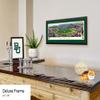 Baylor Bears Football - 44x18-inch Double Mat, Deluxe Framed Picture by Blakeway Panoramas view 4