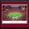 Arizona Cardinals Football - 44x18-inch Double Mat, Deluxe Framed NFL Picture by Blakeway Panoramas view 1