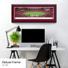 Arizona Cardinals Football - 44x18-inch Double Mat, Deluxe Framed NFL Picture by Blakeway Panoramas view 4