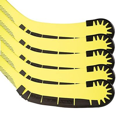 Wraparound Blade Protector for Off Ice Training & Street Hockey - Long Lasting - Fits Kids to Senior Sticks - 5 Pack (Black)