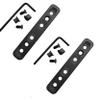 Gotical Keymod to Mlok Adapter Converter Rail Section Keymod to Mlok Converter 3 Inch (Pack of 2) view 1