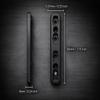 Gotical Keymod to Mlok Adapter Converter Rail Section Keymod to Mlok Converter 3 Inch (Pack of 2) view 3