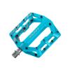 Funn Funndamental Flat Pedals - Wide Platform Bicycle Pedals for BMX/MTB Mountain Bike, Adjustable Grip for Outstanding Stability, 9/16-inch CrMo Axle (Turquoise) view 1