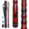 AB Earth Ergonomic Design 13mm Tip 58" Maple Pool Cue Stick Kit with Hard Case (Red, 21oz) view 1