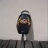 Chopper Bicycle Seat with 31.8mm Seat Post Iron Cross Flame for Chopper Bikes view 1