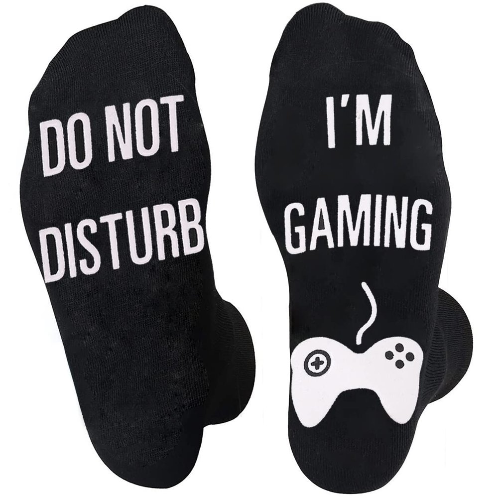 Folouse Mens Valentines Day Gifts for Him Boyfriend Husband, Easter Basket Stuffers for Teens Boys, Funny Gaming Socks