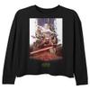 Star Wars Girls' T-Shirt, Black, X-Small view 1
