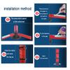 SHARROW Archery Sticky Feather Jig Adjustable DIY Feather Tool Kit Red Hunting Accessory (red) view 2