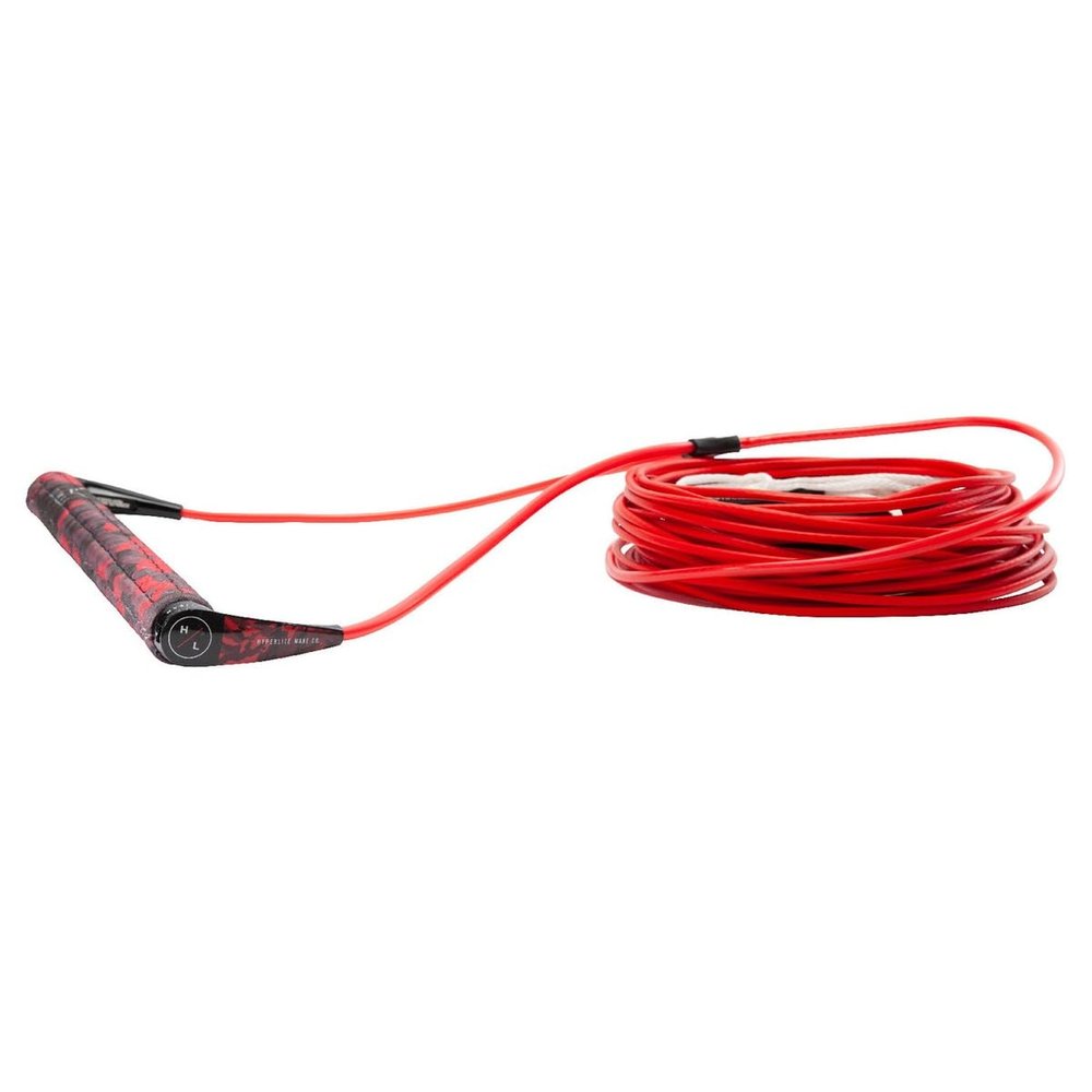 Hyperlite SG Wakeboard Handle W/A-Line Mainline Red 80Ft