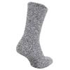Floso Ladies Warm Slipper Socks With Rubber Non Slip Grip (6-9) (Gray) view 1