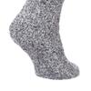 Floso Ladies Warm Slipper Socks With Rubber Non Slip Grip (6-9) (Gray) view 3