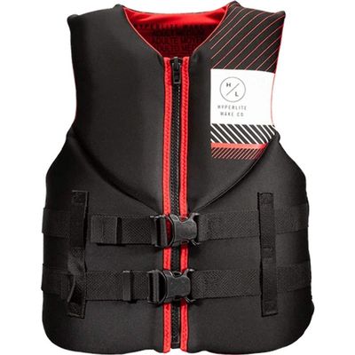 Hyperlite Indy CGA Wakeboard Vest Mens Sz XL Black/Red