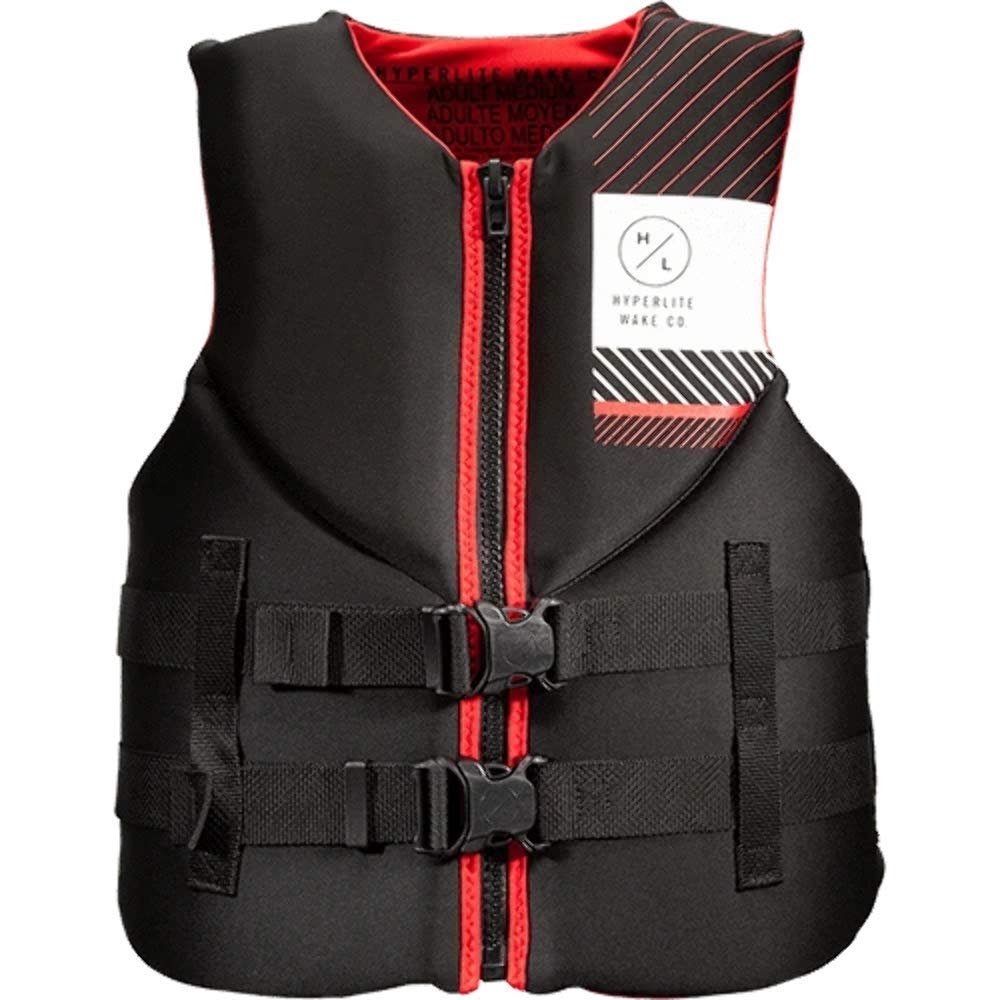 Hyperlite Indy CGA Wakeboard Vest Mens Sz XL Black/Red