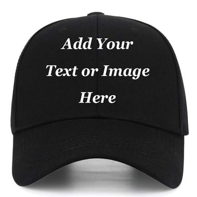 Custom Baseball Cap for Men Women - Personalized Hat Text/Logo/Image, Customized Adjustable Trucker Caps Casual Sun Peak Hat Travel & Gifts