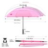 RUMBRELLA 55/62 Inch UV Golf Umbrella Large Oversize Double Canopy Vented Windproof Auto Open Stick Umbrella view 2